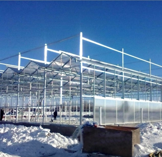 How to build the most easy to install low-cost commercial greenhouse